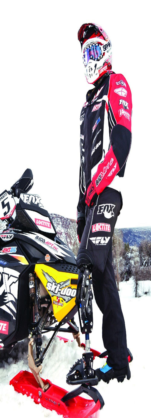 Chân giả dành cho hoạt động thể thao. Trong một cuộc đua trượt tuyết năm 2008, Mike Schultz đã gặp tai nạn và phải cưa một bên chân đến khớp gối. Không chấp nhận số phận phải dừng sự nghiệp của mình, Schultz nghiên cứu và tạo ra một chiếc chân giả đã đưa anh trở lại và giành huy chương vàng trong cuộc đua 2013 X Games Aspen. Mấu chốt trọng yếu của chân giả là đầu gối Moto Knee sử dụng bộ giảm xóc cho xe đạp leo núi với áp suất 250psi, giúp điều chỉnh sự cứng nhắc của khớp nhờ khí nén cùng một mắt cá chân sử dụng bộ giảm xóc hơi. Hai bộ phận này tạo nên một chiếc chân giả hoàn thiện thích hợp với các hoạt động vận động cường độ lớn. Chân giả dành cho hoạt động thể thao. Trong một cuộc đua trượt tuyết năm 2008, Mike Schultz đã gặp tai nạn và phải cưa một bên chân đến khớp gối. Không chấp nhận số phận phải dừng sự nghiệp của mình, Schultz nghiên cứu và tạo ra một chiếc chân giả đã đưa anh trở lại và giành huy chương vàng trong cuộc đua 2013 X Games Aspen. Mấu chốt trọng yếu của chân giả là đầu gối Moto Knee sử dụng bộ giảm xóc cho xe đạp leo núi với áp suất 250psi, giúp điều chỉnh sự cứng nhắc của khớp nhờ khí nén cùng một mắt cá chân sử dụng bộ giảm xóc hơi. Hai bộ phận này tạo nên một chiếc chân giả hoàn thiện thích hợp với các hoạt động vận động cường độ lớn.