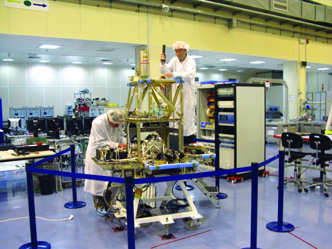 Bên trong phòng thí nghiệm.