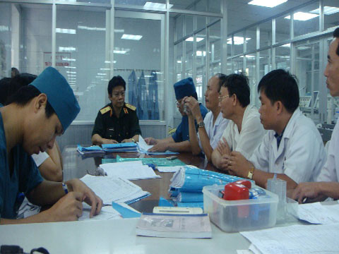 Hội chẩn liên chuyên khoa BV 175 trưa 30 tết.