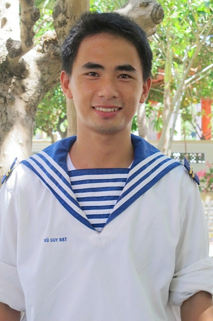 Đạt, chàng lính hải quân trẻ đầy bản lĩnh trên đảo Trường Sa.