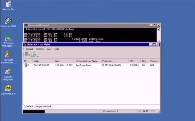 Đầu tiên, nhóm hacker sử dụng email để lừa người nhận cấp quyền truy cập vào máy tính.