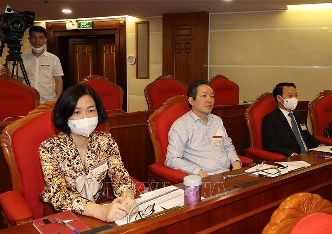 Các đại biểu dự hội nghị.