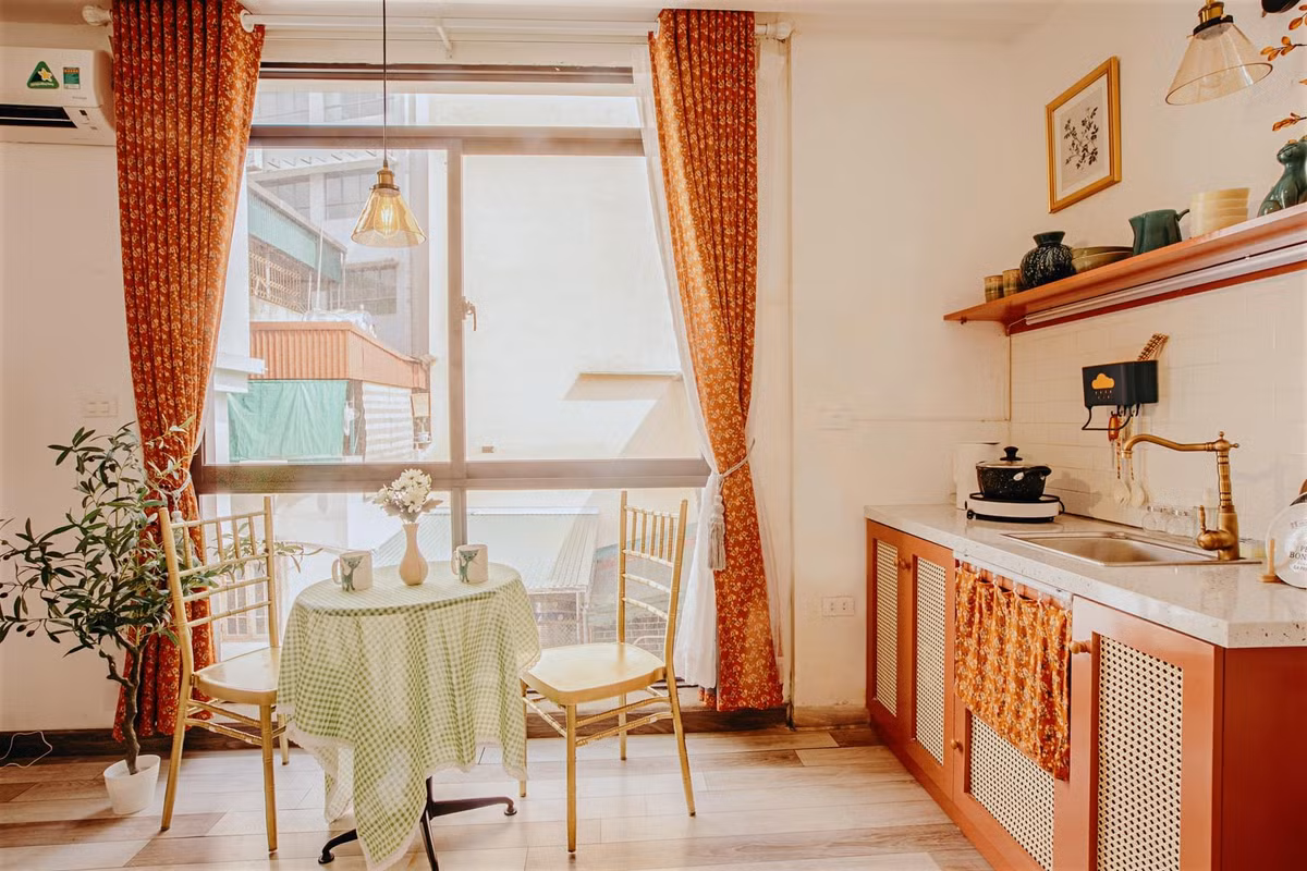 Khong gian song vintage trong can ho 40m2 truyen nang luong-Hinh-6