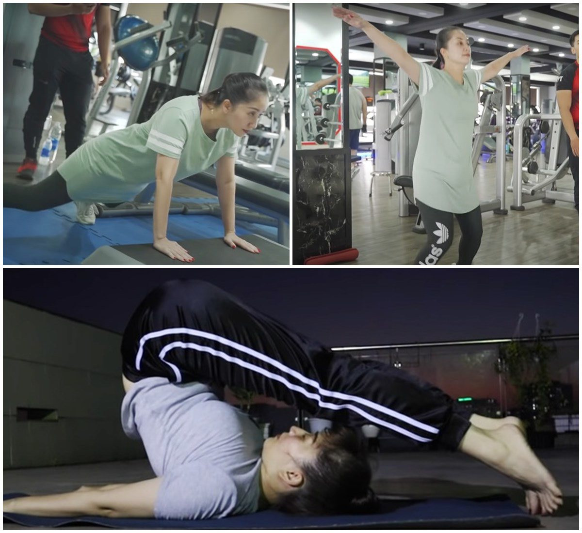 Cung giam can, Khanh Thi body cang det, Le Quyen 