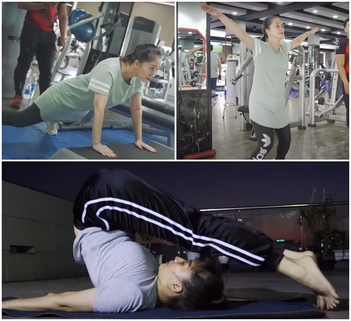 Cung giam can, Khanh Thi body cang det, Le Quyen 