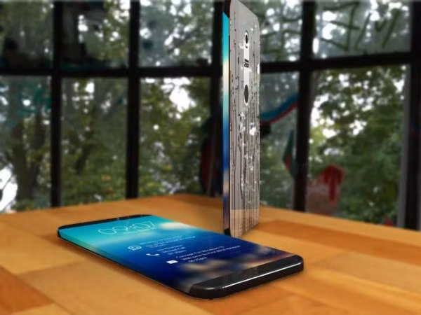 Thiết kế cho thấy smartphone Nokia 2017 sẽ có cả cảm biến mống mắt lẫn vân tay. Cảm biến vân tay nằm đằng sau, dưới camera, trong khi cảm biến mống mắt nằm ở cạnh trên, mặt trước.