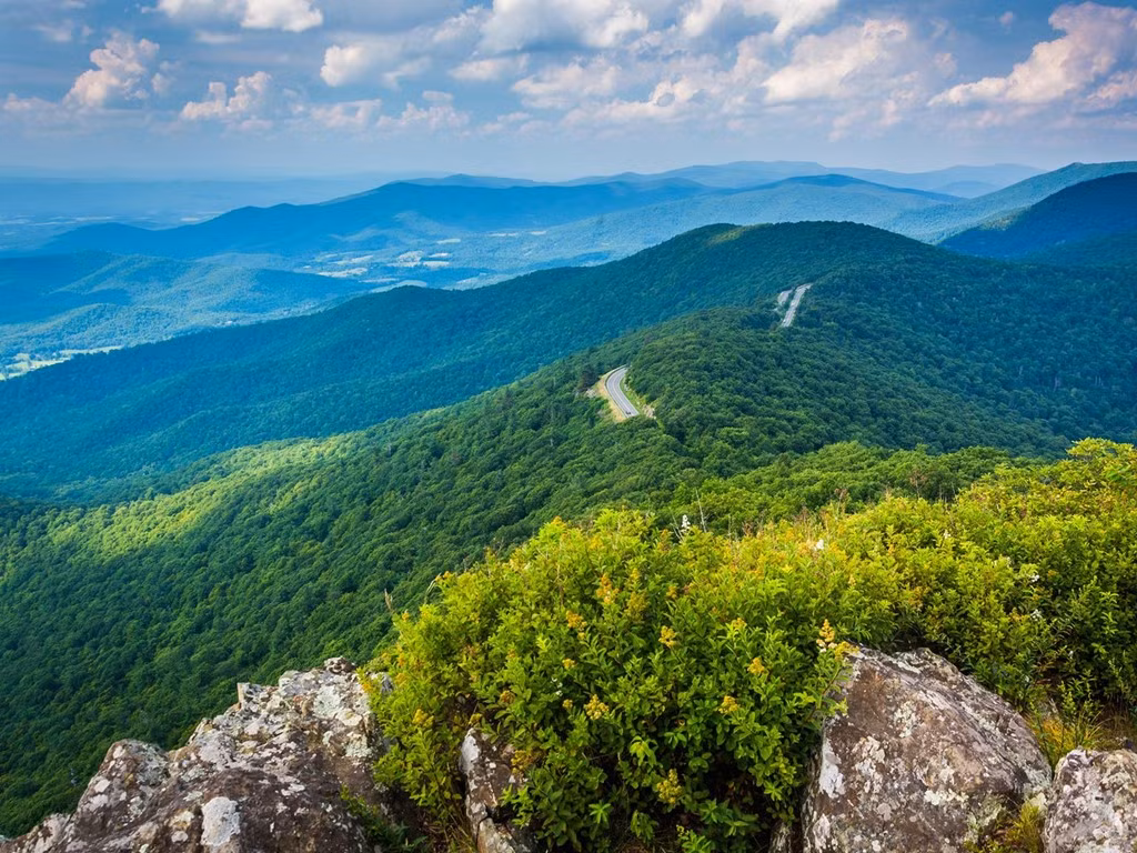Công viên quốc gia Shenandoah, bang Virginia. Ảnh: Alamy.