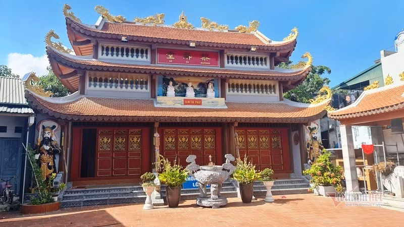 Di tích lịch sử nhà thờ họ 400 năm tuổi ở Thanh Hóa biến tướng thành chùa ảnh 2