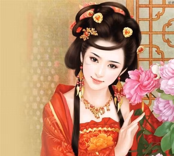  Tấn Vũ Đế kén vợ cho thái tử, muốn chọn con gái đại thần Vệ Quán cho Tư Mã Trung nhưng sau đó lại nghe hoàng hậu Dương Diễm khuyên nên lấy con gái đại thần khác là Giả Sung.(Ảnh minh họa hoàng hậu Dương Diễm) 