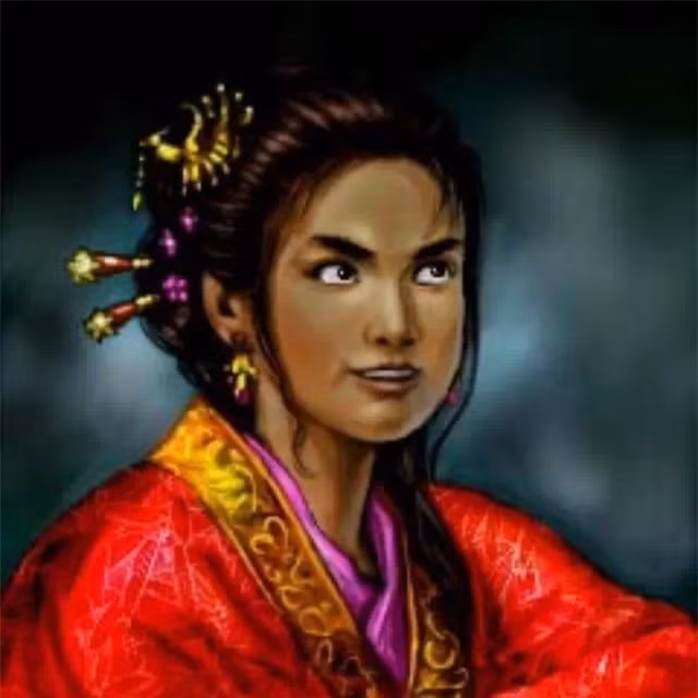  Giả phi rất độc ác, có lần vì không vừa lòng bèn giết luôn người hầu trong cung. Một cung nữ khác trong cung có thai với thái tử, Giả phi phát hiện bèn lấy ngọn kích nhỏ cầm tay phóng đến làm người cung nữ bị thương và sẩy thai. Tấn Vũ đế thấy Giả phi vừa xấu xí mà tính tình lại hung hãn, thường có ý phế bỏ. (Ảnh minh họa Giả phi) 