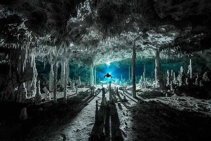 Ảnh của Martin Broen, người chiến thắng hạng mục “Nhiếp ảnh gia thám hiểm trong năm”(Exploration Photographer of the Year) tại cuộc thi Ocean Photographer of the Year 2021 (Nhiếp ảnh gia đại dương năm 2021)