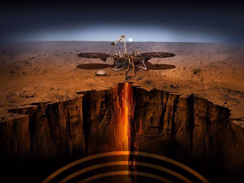 Hạ cánh trên sao Hỏa từ tháng 11/2018, tàu thăm dò Insight của NASA đã ghi lại những những vụ động đất đầu tiên trên sao Hỏa.