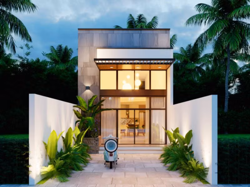 Nha 3 phong ngu duoi 500 trieu dep nhu biet thu, khong gian xanh mat-Hinh-4