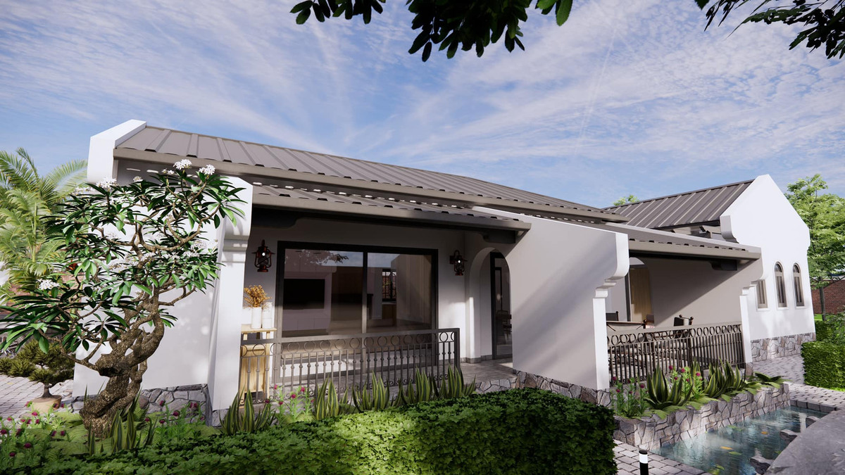 Nhà vườn 135m2 ở Bà Rịa – Vũng Tàu mang đậm bản sắc Việt - Hình 8 Nha vuon 135m2 o Ba Ria – Vung Tau mang dam ban sac Viet-Hinh-8