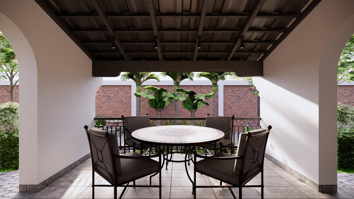 Nhà vườn 135m2 ở Bà Rịa – Vũng Tàu mang đậm bản sắc Việt - Hình 11 Nha vuon 135m2 o Ba Ria – Vung Tau mang dam ban sac Viet-Hinh-11