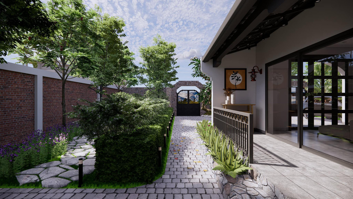 Nhà vườn 135m2 ở Bà Rịa – Vũng Tàu mang đậm bản sắc Việt - Hình 10 Nha vuon 135m2 o Ba Ria – Vung Tau mang dam ban sac Viet-Hinh-10