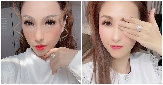 Sau nhiều năm hoạt động nghệ thuật, Vĩnh Thuyên Kim sống thoải mái, giàu có và là tín đồ của kim cương.