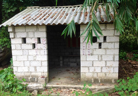 Miếu thờ Thần Rừng Đông Sấn.