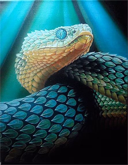 Chiếm số lượng đông đảo nhất là loài rắn Viper. Người dân tin rằng, chúng là bầy tôi của Chor Soo Kong, tức vị thần của đền. Người Malaysia tin rằng, loài rắn có mặt ở đền là để bảo vệ, giữ gìn sự tôn nghiêm.