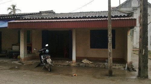 Ngôi nhà nơi xảy ra vụ việc.