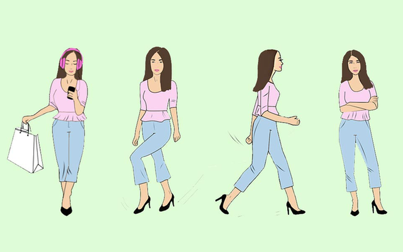 Nhìn dáng đi 3 giây biết tương lai thành Phượng Hoàng hay khổ trọn kiếp Nhin dang di 3 giay biet tuong lai thanh Phuong Hoang hay kho tron kiep