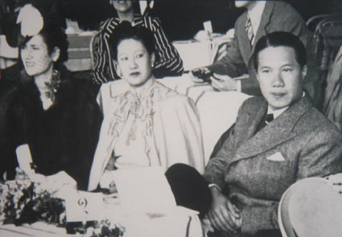 Nam Phương và vua Bảo Đại.