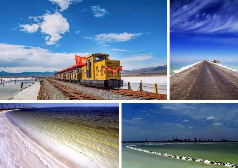 Ho nuoc ky la o Trung Quoc: Noi muoi ket tinh thanh da quy, may bay co the ha canh-Hinh-7