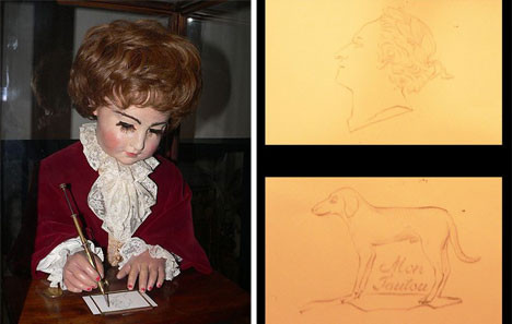 “The Draughtsman” – robot trẻ em tập vẽ.