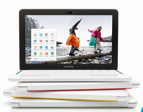 Laptop Chromebook 11 siêu mỏng, siêu nhẹ, giá chỉ 5 triệu đồng. Chromebook 11 là laptop giá rẻ đầu tiên sở hữu màn hình IPS, có trọng lượng chỉ 1kg, màn hình cỡ 11,6-inch, độ phân giải 1366x768 điểm ảnh. Máy sử dụng bộ xử lý Samsung Exynos 5250, RAM 2GB, ổ SSD 16GB, WiFi 802.11n băng tần kép, Bluetooth 4.0, hai cổng USB 2.0 và nguồn pin 6 tiếng.