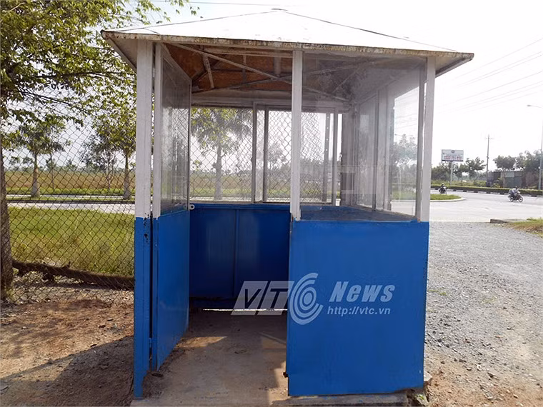 Chốt không có người trực.