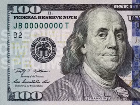 Tờ 100 USD mới sẽ rất khó để làm giả.