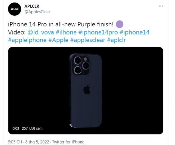 Mau trong mo cua iPhone 14 dau tien lo dien, cau hinh cao quy cua 'Morandi Purple'-Hinh-6