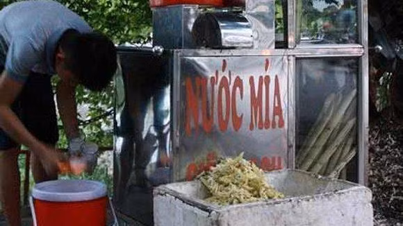 Từ lâu nước mía đã được các cơ quan chức năng cảnh báo về tình trạng mất vệ sinh.