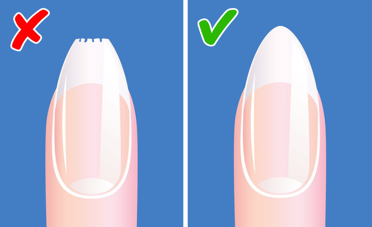  4. Xương: Kiểm tra móng tay sẽ cho bạn biết nhiều về tình trạng sức khỏe. Nếu móng tay có gợn sóng, gồ ghề hoặc xuất hiện đốm trắng, nó có thể là dấu hiệu cơ thể thiếu vitamin B, sắ hoặc nguy cơ loãng xương cao.