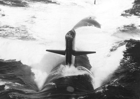 Tàu ngầm USS Sturgeon.