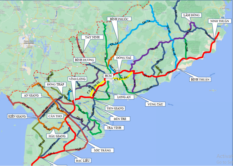 Tong cuc Duong bo cong bo lo trinh xe tai duoc luu thong tren quoc lo