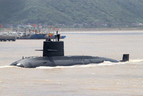 Tàu ngầm Trung Quốc.