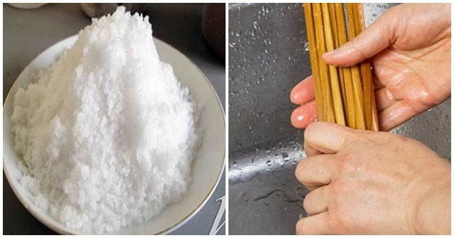 Dua go mua ve cu cho vao noi luoc cung thu nay, dung lau cung khong lo moc, hong