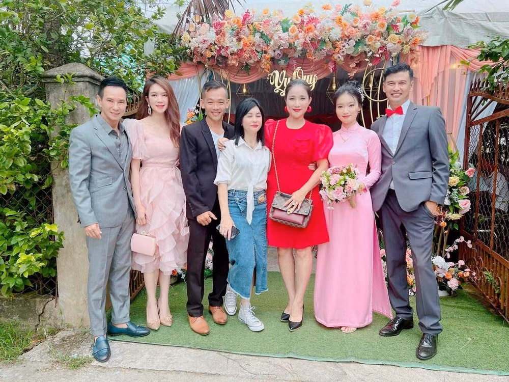 Cat Phuong le bong du dam cuoi Tiet Cuong: 