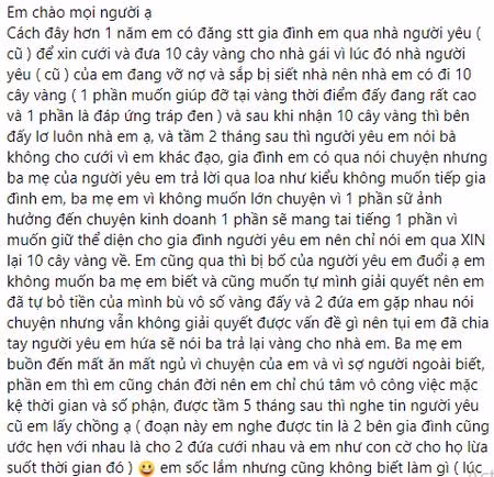 De le den 10 cay vang, thanh nien e che vi mat bo con di doi no
