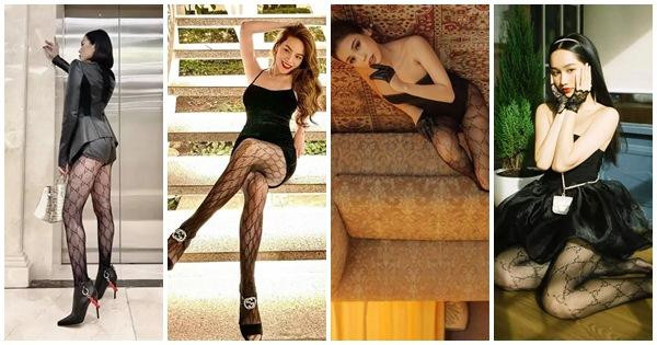 "Oan gia ngõ hẹp": 3 lần đụng đồ Gucci, Hà Hồ thắng đậm Lệ Quyên - Hình 10 "Oan gia ngõ hẹp": 3 lần đụng đồ Gucci, Hà Hồ thắng đậm Lệ Quyên ảnh 10