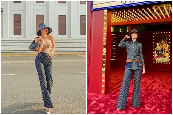 "Oan gia ngõ hẹp": 3 lần đụng đồ Gucci, Hà Hồ thắng đậm Lệ Quyên - Hình 7 "Oan gia ngõ hẹp": 3 lần đụng đồ Gucci, Hà Hồ thắng đậm Lệ Quyên ảnh 7