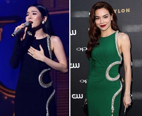 "Oan gia ngõ hẹp": 3 lần đụng đồ Gucci, Hà Hồ thắng đậm Lệ Quyên - Hình 11 "Oan gia ngõ hẹp": 3 lần đụng đồ Gucci, Hà Hồ thắng đậm Lệ Quyên ảnh 11