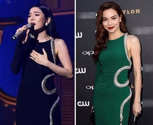 "Oan gia ngõ hẹp": 3 lần đụng đồ Gucci, Hà Hồ thắng đậm Lệ Quyên ảnh 11