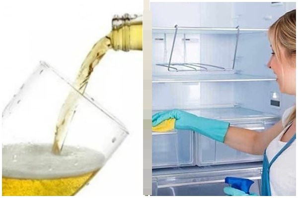 Làm sạch tủ lạnh: Tủ lạnh sau khi sử dụng một thời gian thường có mùi mà chưa biết xử lý như thế nào? Dễ thôi, bia sẽ là liệu pháp tốt nhất để khử mùi tủ lạnh nhanh chóng. Bạn lấy một miếng khăn mềm thấm vào bia cho ẩm sau đó lau chùi tủ lạnh. 