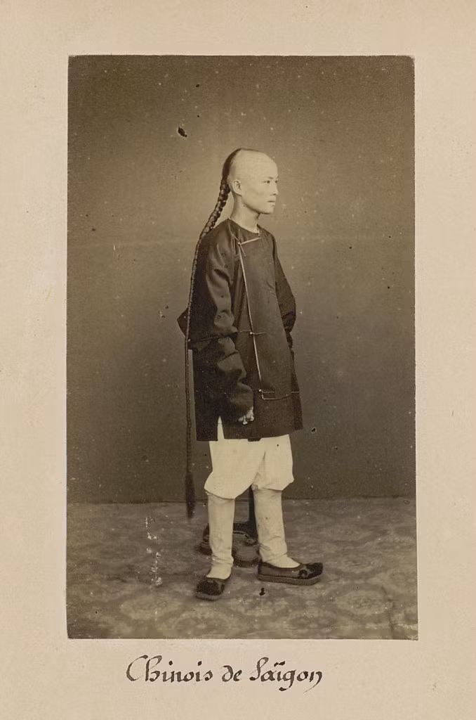 Thanh niên người Hoa ở Sài Gòn - Chợ Lớn.