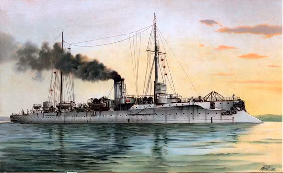 Từng đóng quân tại Tây Thái Bình Dương, gần Trung Quốc, Hải đội Đông Á của Đức dưới quyền chỉ huy của Phó Đô đốc Maximilian von Spee đã được lệnh di chuyển tới Chile sau khi Nhật Bản tham gia vào Thế chiến ngày 22/8.