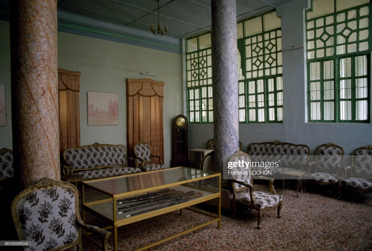 Nội thất trong dinh thự của một người Ả Rập Saudi.