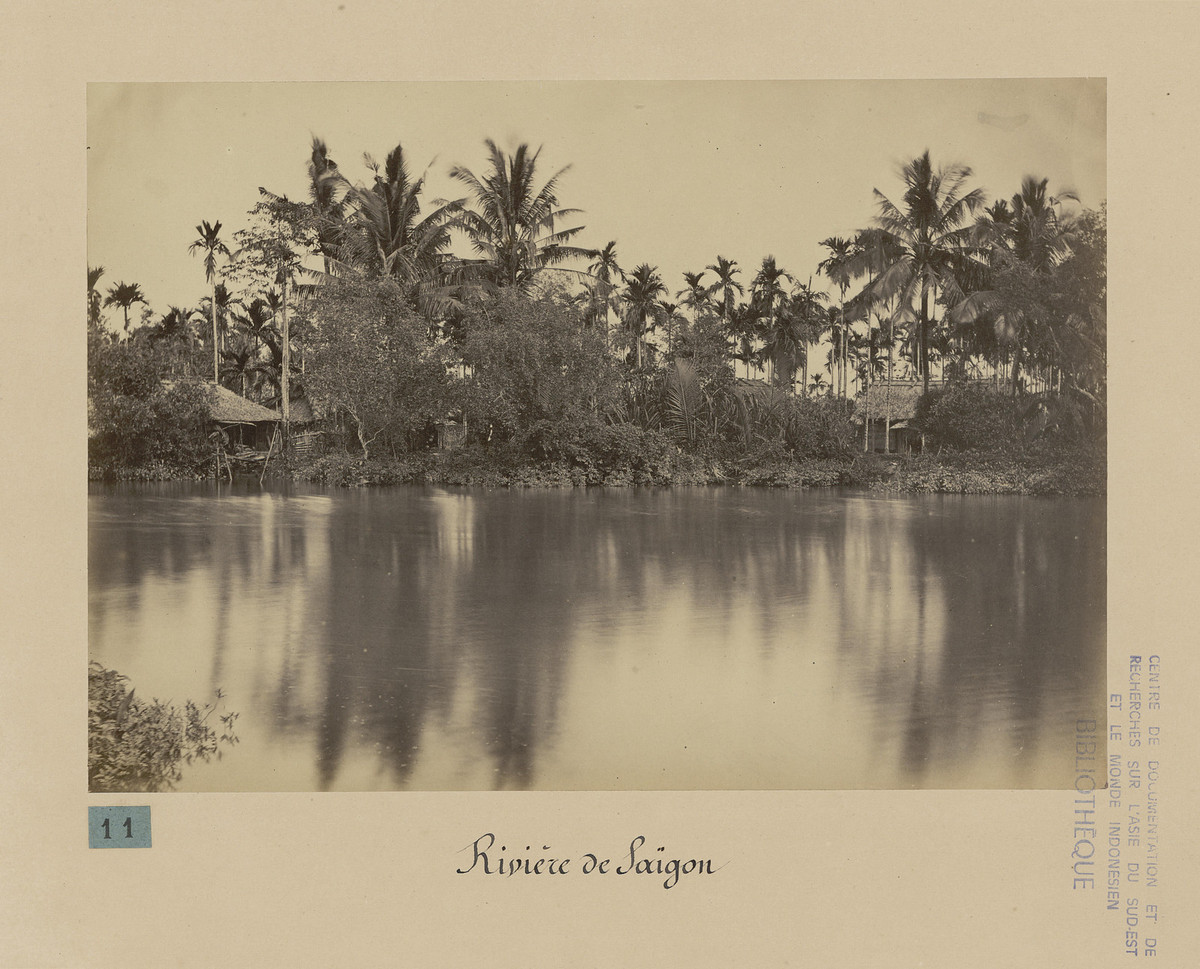 Ngôi làng bên sông Sài Gòn, thập niên 1860-1870.