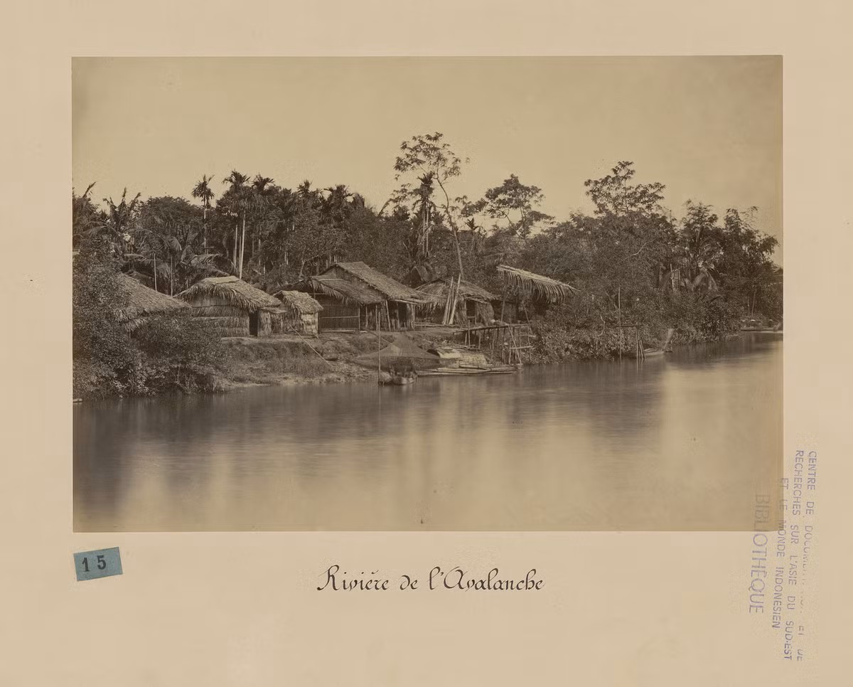 Cảnh quan ở rạch Thị Nghè.